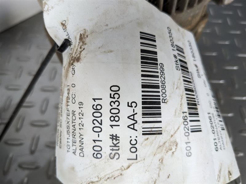 Alternator 130 Amp Opt KG8 Fits 14-17 REGAL 862999