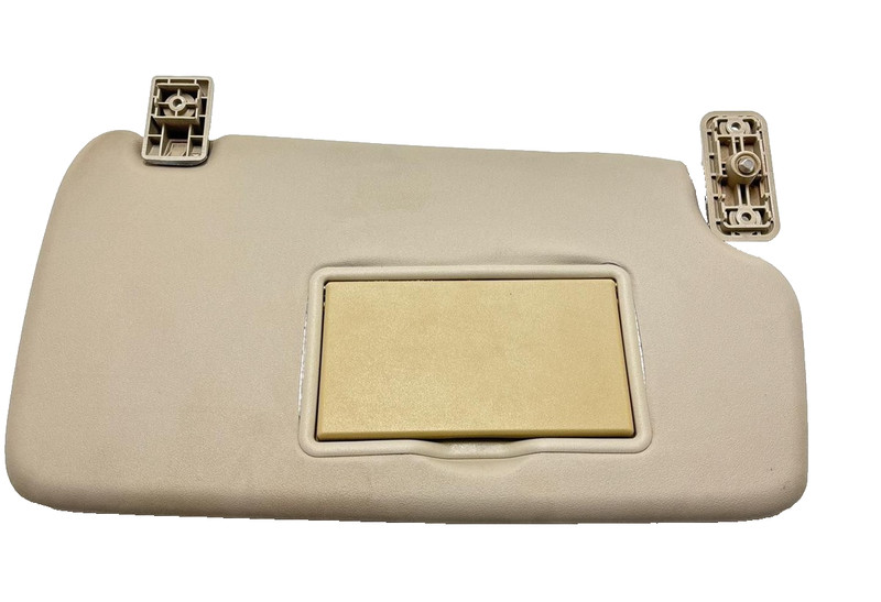 Ford Fiesta RH Passenger Sun Visor Tan 2011 P/N BE8Z5404104BB