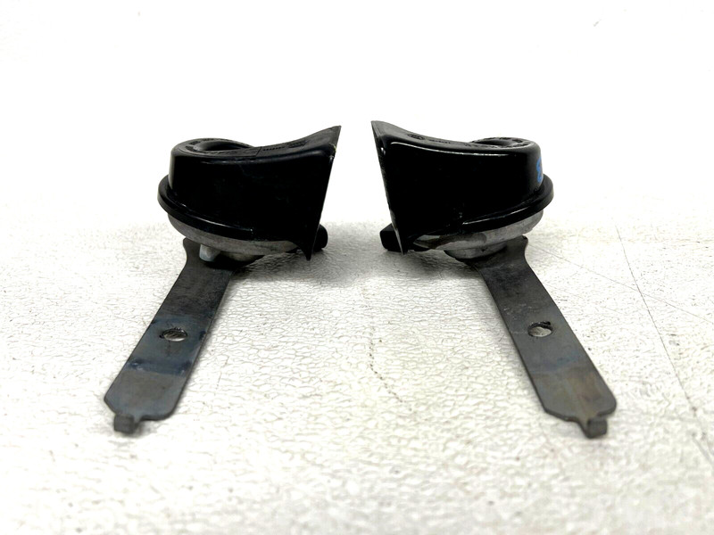 ⭐2010-2014 BMW X5 X6 E70 E71 FRONT HIGH & LOW TONE HORN SIGNAL SET OEM LOT2553