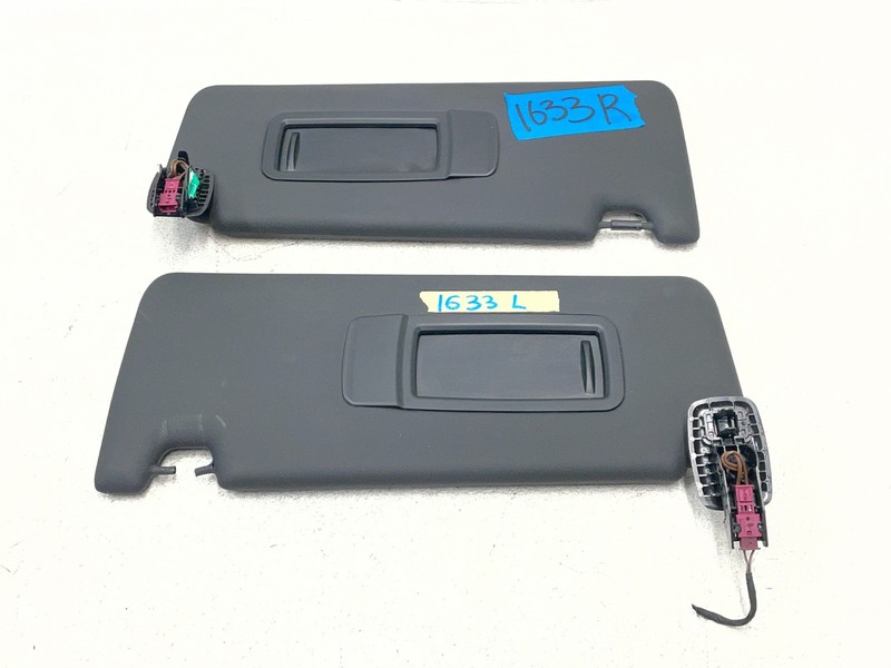 19 20 21 BMW 330i M340i G20 Front Left & Right Sunvisor Visor Set Black 1633 OEM