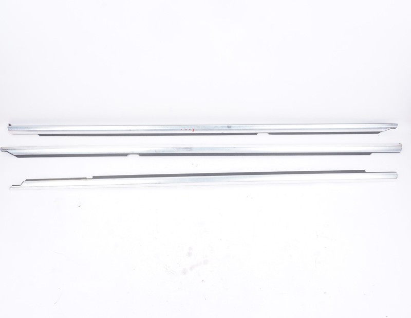 07-13 MERCEDES S550 Rear Front Door Window Weather-Strip Belt Molding OEM