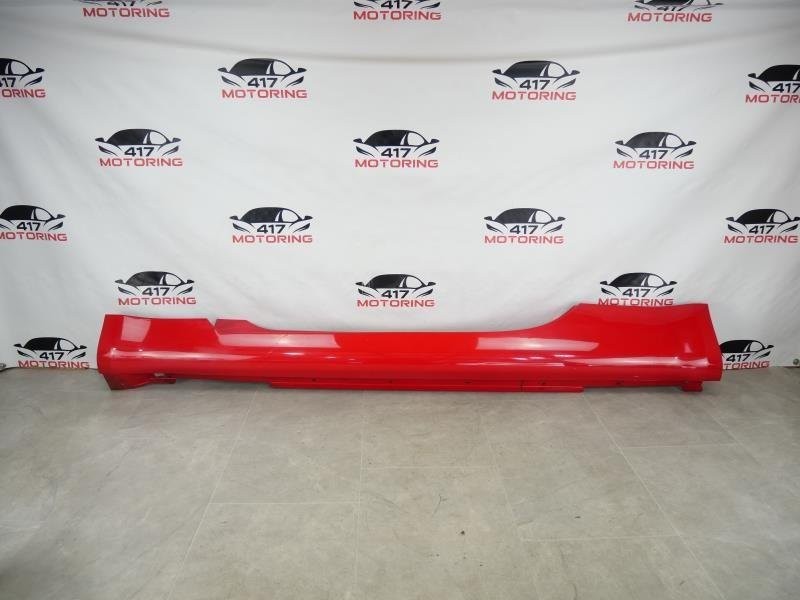 2003-2009 Nissan 350z Driver Rocker Panel Moulding Left Side LH Red A41 OEM