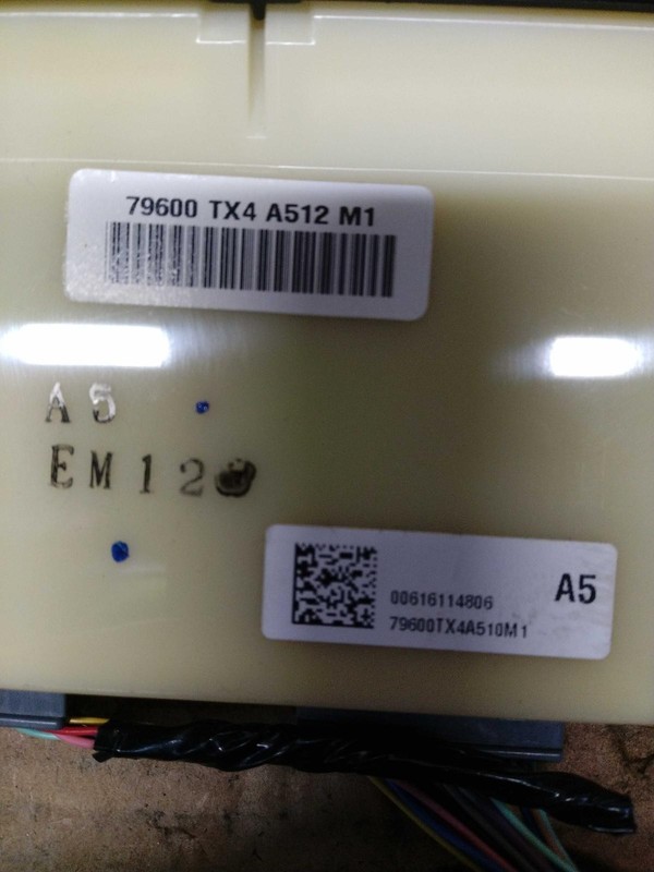 2016 Acura RDX A/C Selector Switch OEM Blue 79600TX4A51 98000 Miles