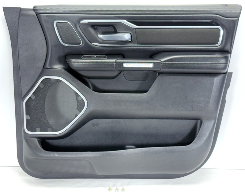 ✅ 19-25 RAM 1500 5th LARAMIE CREW CAB OEM DOOR PANEL FRONT RIGHT PASSENGER BLACK