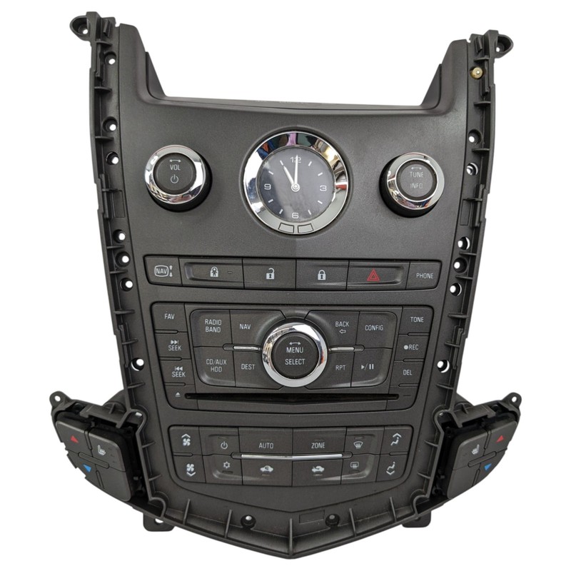 10-12 Cadillac SRX GPS Navigation CD Player Screen Display Air Vents AC Climate