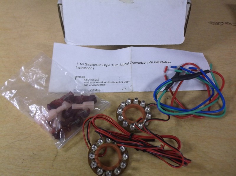 Harley Davidson 1156 LED Turn Signal Conversion Kit Straight-In Style