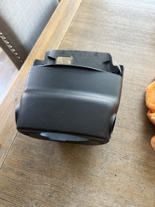 2008 TOYOTA YARSI Steering Column Cover Shroud BLACK OEM