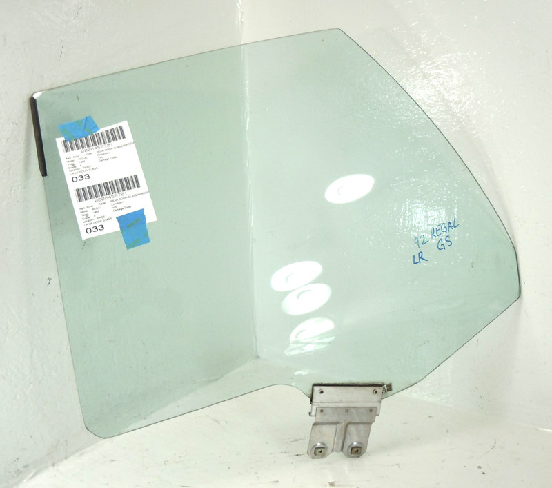 1991-1996 Buick Regal Rear Door Window Glass Driver Left LH OEM