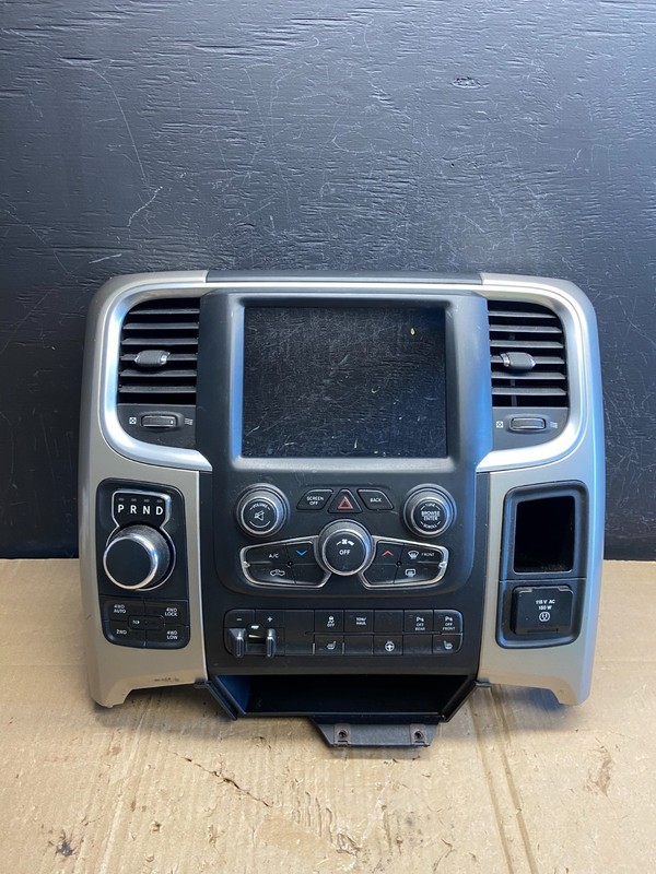 2013 to 2018 Ram 1500 Radio Climate Control Dash Air Vent Bezel Trim AE1944 DG