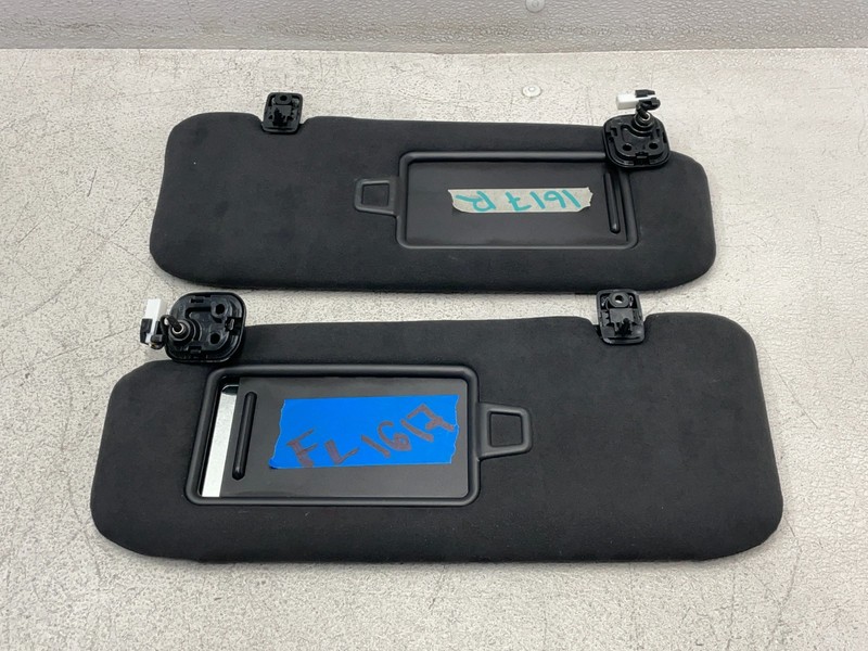 18 19 20 Genesis G80 Alcantara Left & Right Sunvisor Visor Set Pair 1617 OEM