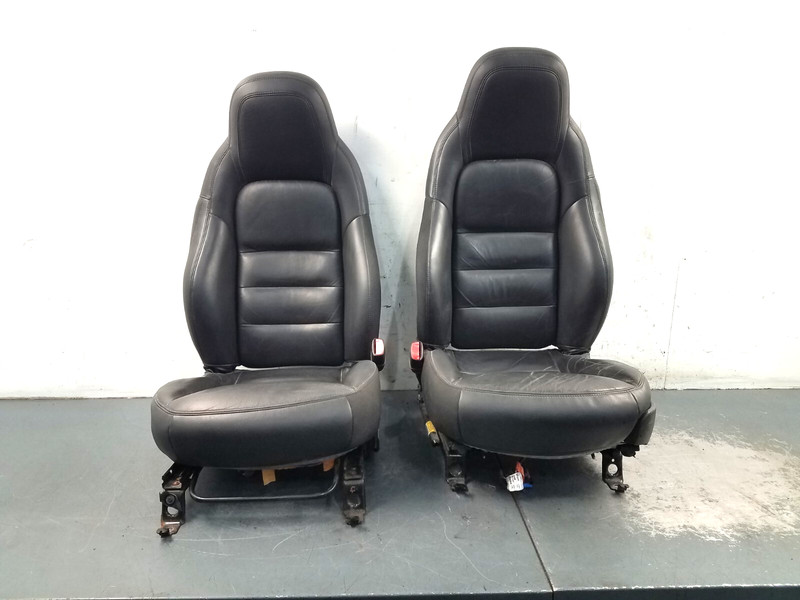 2011 Chevy Corvette C6 Grand Sport Leather Power Seat Set #5174 P9