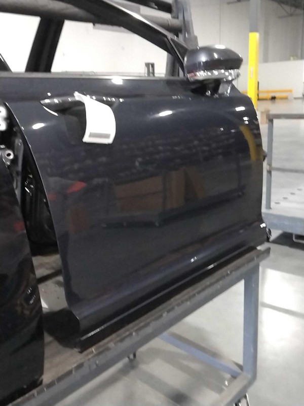 2014 Lincoln MKZ Right Front Door Grey 4DR SED 125K Mileage Used Part