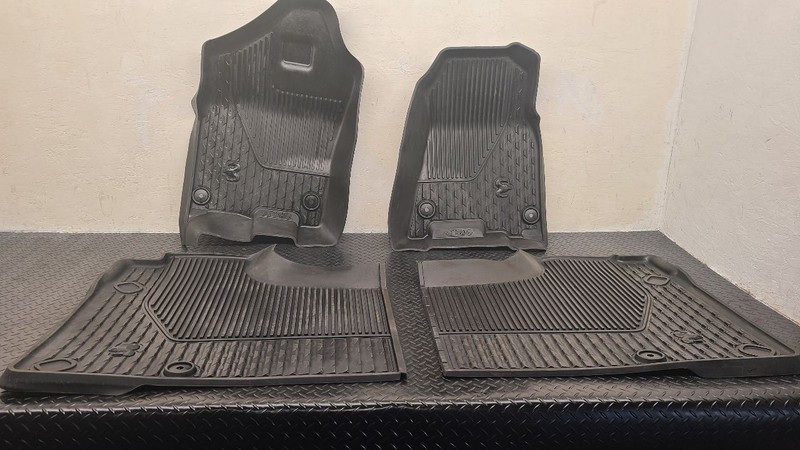 19-24 Dodge Ram 1500 Crew Quad Cab All Weather Floor Mat Seat 4PC OEM 82216268AB