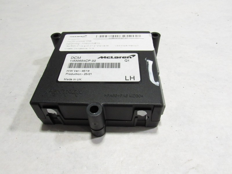 20-23 McLaren GT 2021 Left Driver DCM Door Control Module |@1