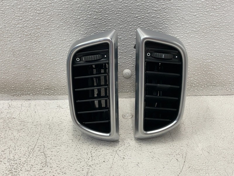 11-14 Porsche Cayenne S Dash Left & Right AC Air Vent Grille Trim Set 1596 OEM