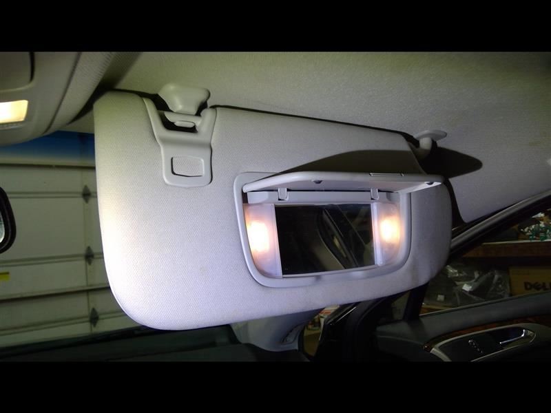Passenger Sun Visor Illuminated Metal Roof Fits 15-17 MKZ 1115660