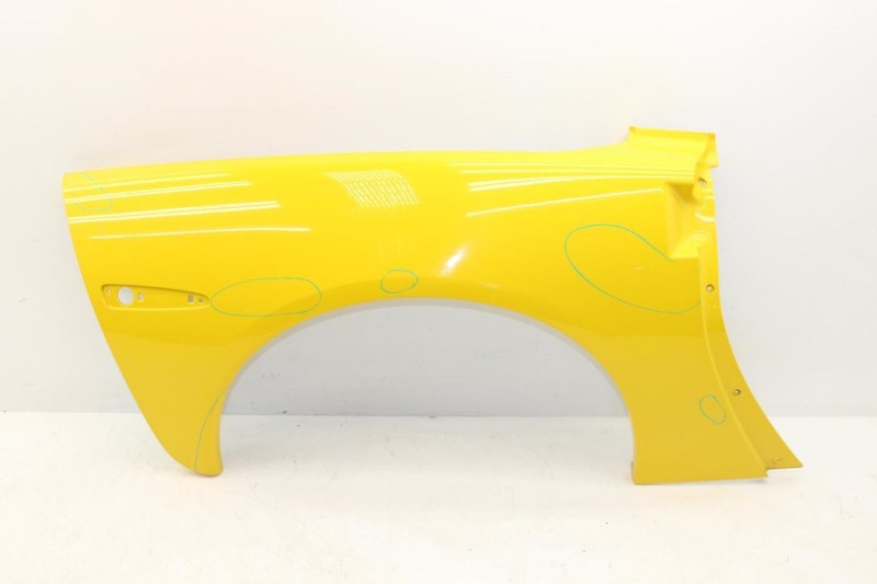 05-13 CORVETTE C6 Yellow Passenger Right Rear Outer Quarter Panel Fender