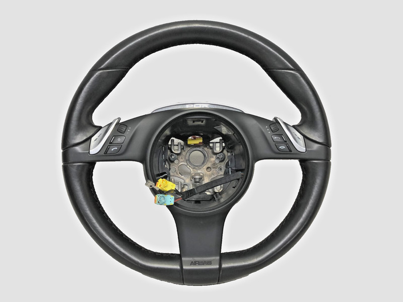 10 11 12 13 Porsche Panamera S PDK Steering Wheel W/Paddle Shifters 1291 OEM