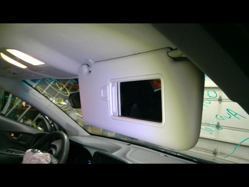 Passenger Right Sun Visor Without Illumination Fits 18-21 KONA 1560207
