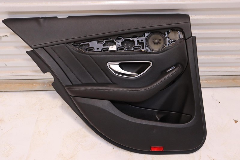 2017-2021 MERCEDES C-CLASS C300 W205 SEDAN REAR LEFT DOOR PANEL TRIM COVER OEM