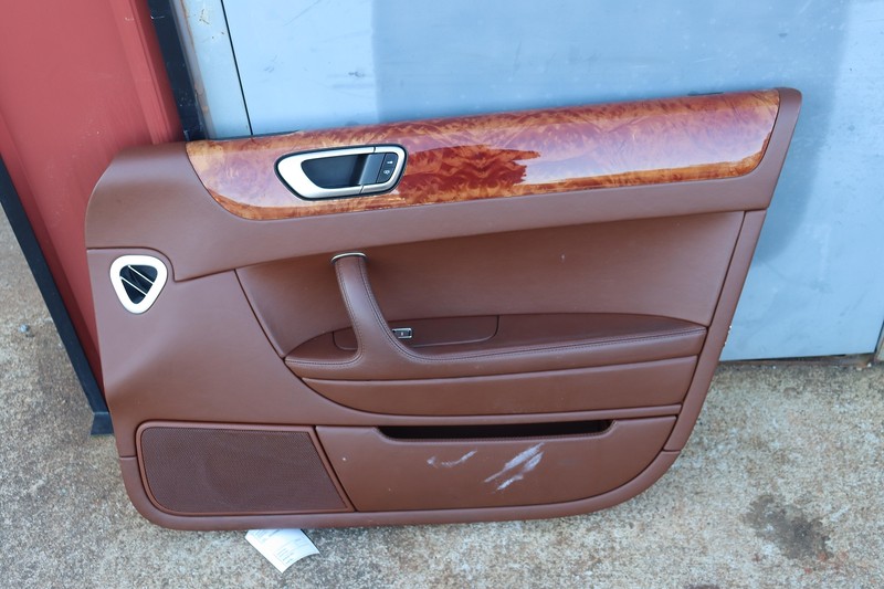 2006-2012 BENTLEY CONTINENTAL FRONT RIGHT SIDE INTERIOR DOOR PANEL COVER OEM
