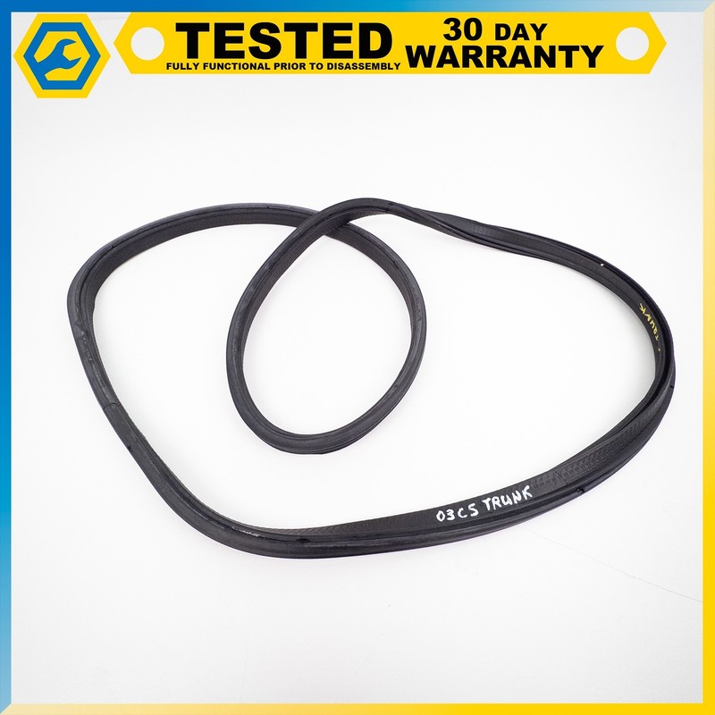 97-04 CHEVROLET CORVETTE C5 REAR TRUNK DECK LID WEATHER STRIP RUBBER SEAL OEM