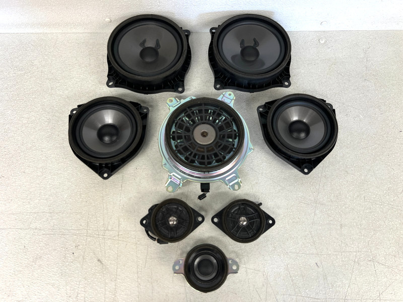 ⭐2014-2017 LEXUS IS200T FRONT & REAR AUDIO SUBWOOFER SPEAKER SET OEM LOT2748
