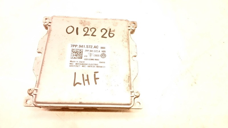 17-19 AUDI B9 A5 S5 A3 Q5 LED HEADLIGHT BALLAST MODULE LEFT OR RIGHT 012226L