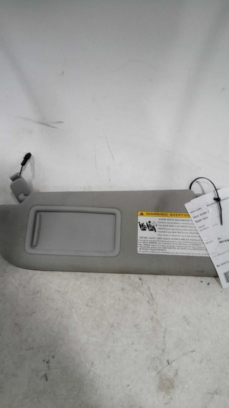 Used Left Sun Visor fits: 2012 Audi A6 w/o illumination Left Grade A