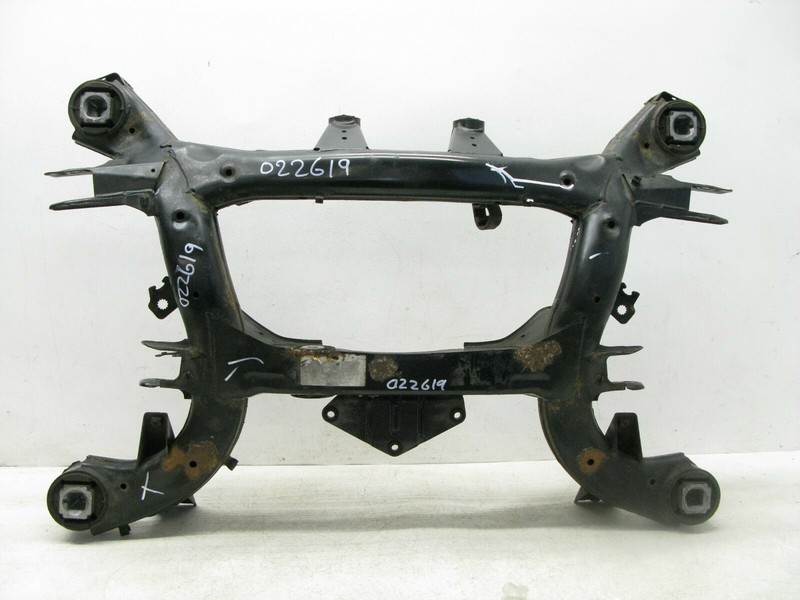 07-13 BMW E70 X5 REAR AXLE CARRIER SUBFRAME CROSSMEMBER K FRAME 022619