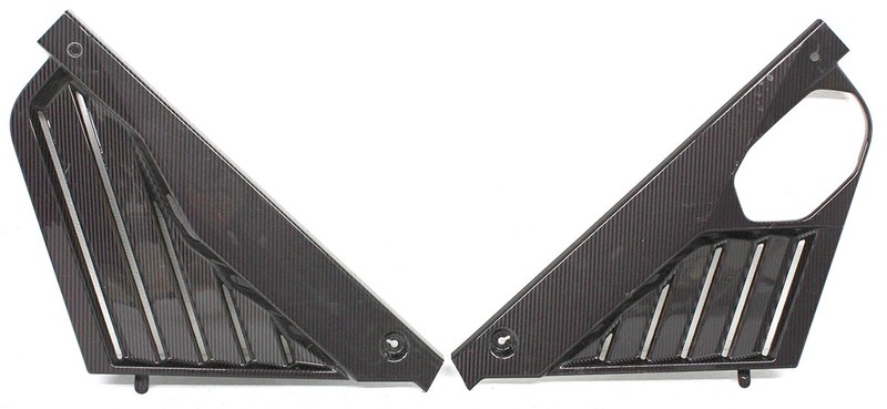 OEM Set Of Engine Bay Fillers For Chevrolet Corvette 84769159 84769160 Scratches