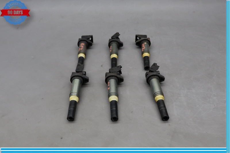 06-13 BMW X5 X6 E70 Engine Ignition Coil Set Of 6 12138647689 Oem