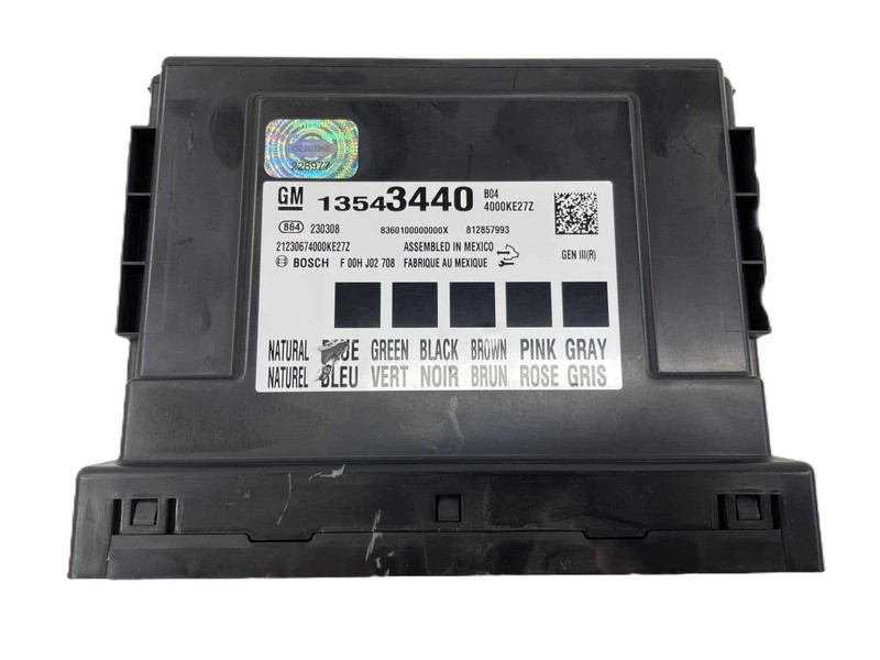 2023 Chevy Bolt EUV LT BCM Engine Body Control Module 13543440 Needs Programming
