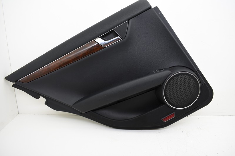 2010 Mercedes W204 C300 Rear Left Interior Door Panel Black OEM KW21