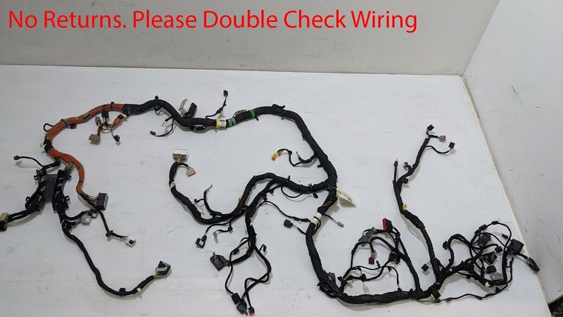 Dashboard Dash Main Wiring Harness 2017 Lincoln Continental GD9T-14401