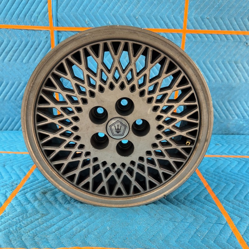 1989–1991 CHRYSLER MASERATI 15" OEM Alloy Wheel Rim Mesh Style
