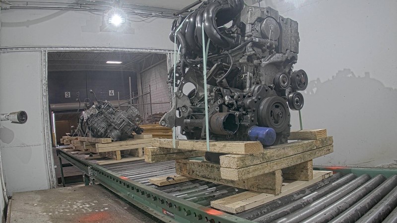 2008 Nissan Rogue 2.5L Engine Complete Assembly 82K Miles OEM 4WD Grey