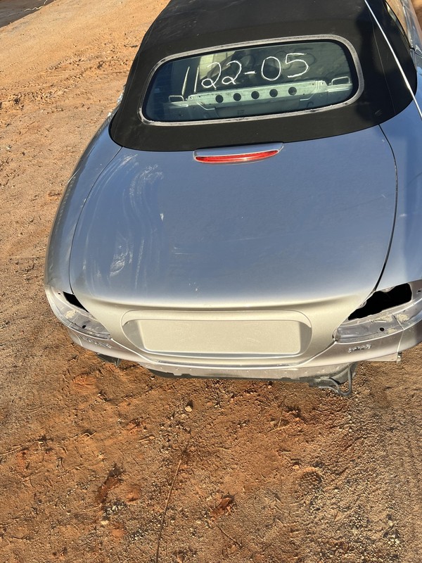 1997-2002 JAGUAR XK8 REAR HATCH LIFTGATE TRUNK LID ASSEMBLY OEM SILVER MDZ