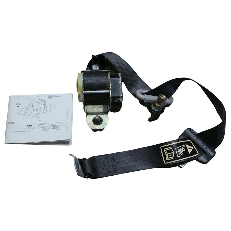 00-03 Ford Taurus Rear Left Aux Seat Belt Retractor YF1Z74611B69AAC OEM