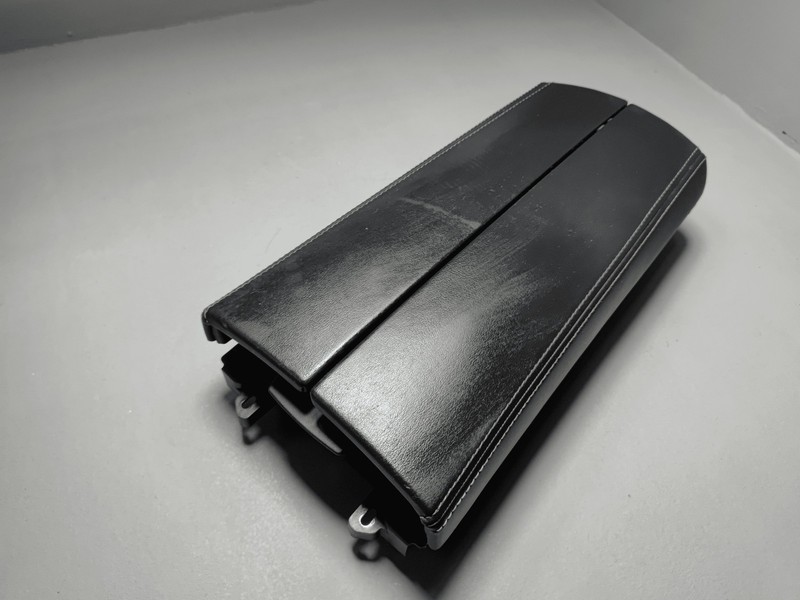 2021 Nissan Rogue Center Console Armrest Leather Black OEM