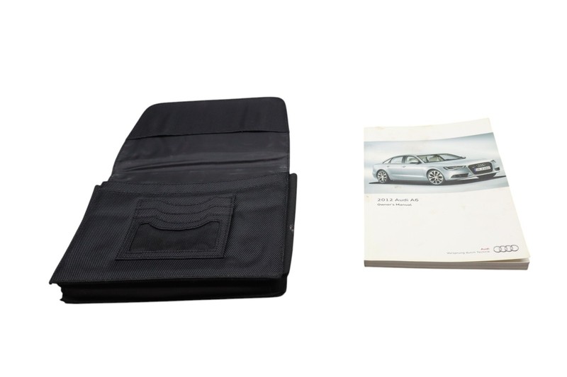 2012 Audi A6 Quattro Owners Operator Guide Manual Book W/ Black Case OEM