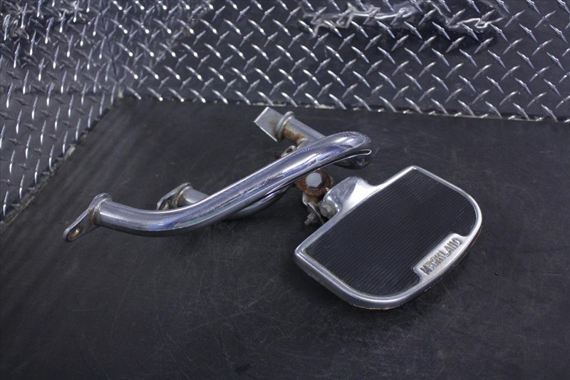 1983 YAMAHA XVZ12 T VENTURE RIGHT ENGINE GUARD CRASH BAR W/ PEG REST XVZ 1200 83