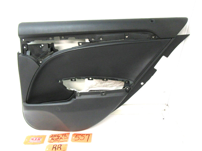 DOOR PANEL REAR BACK COVER PASSENGER SIDE RIGHT R RH RR TRIM fits 04-08 ACURA TL