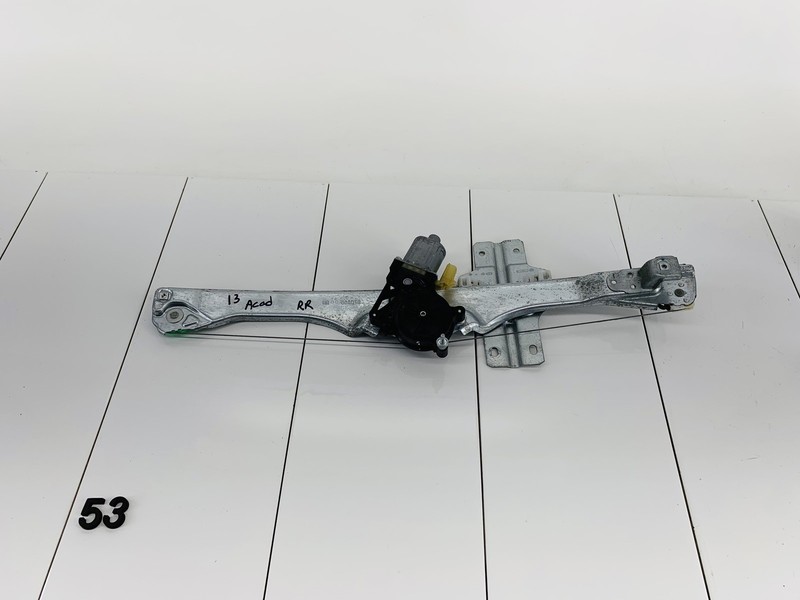 13-16 GMC ACADIA REAR RIGHT PASSENGER SIDE DOOR REGULATOR WINDOW & MOTOR OEM