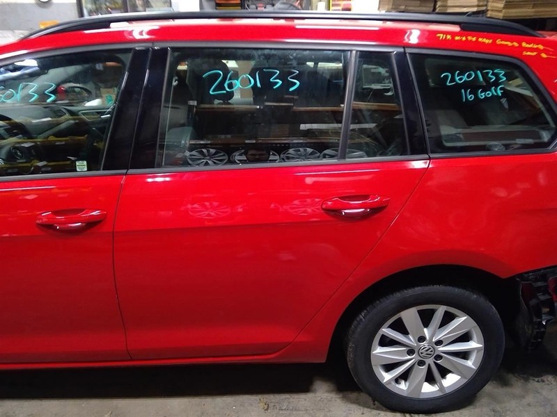 Driver Rear Side Door Wagon Light Tint Glass Opt 4KC Fits 15-19 GOLF 1779915