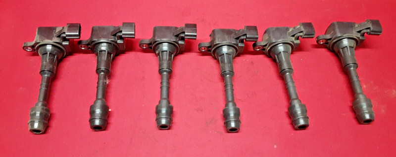 2002 - 2019 Nissan 2002 - 2004 Infiniti Ignition V6 Coil Set of 6 22448-8J11C