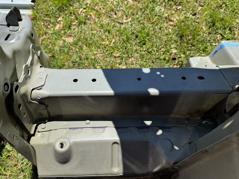 2020-2023 TESLA Model 3 Rear Right Rail Inner Structural Body Rail Cut Quarter