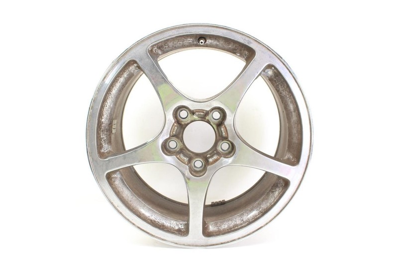 00-04 CORVETTE 5.7L LS1 17x8-1/2 Inch Aluminum 5 Spoke Wheel Assembly