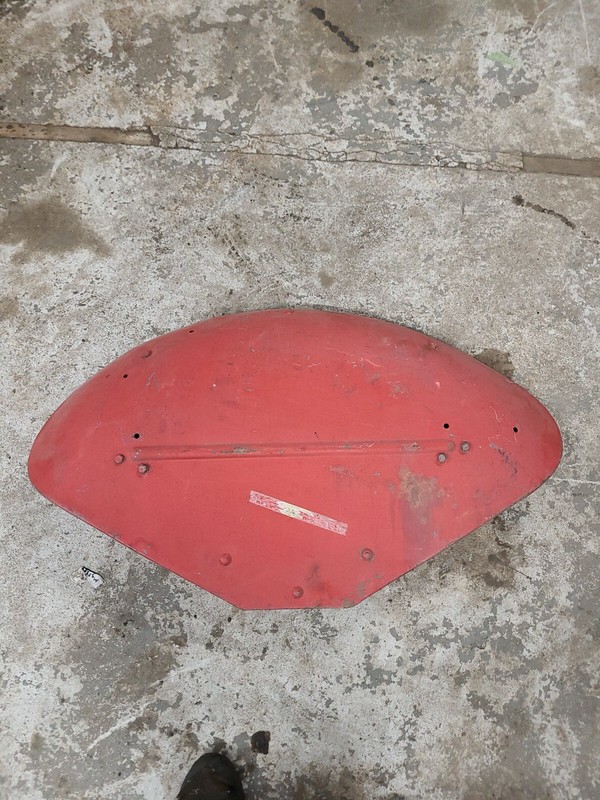 Massey Ferguson Diesel tractorclamshell fender OEM ( model unsure ) 42"×24"