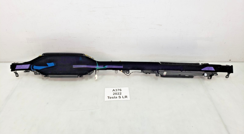 ✅ 21-23 OEM Tesla Model S LR Dash Instrument Cluster Aero Lens Panel